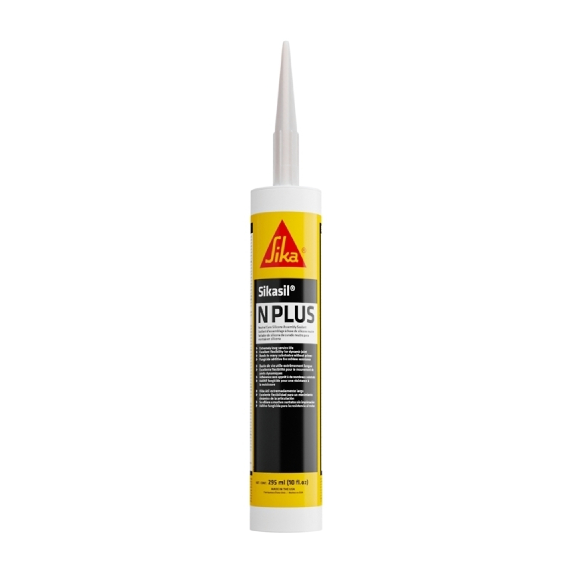 Sikasil-N Plus US Bronze Neutral Cure Silicone Assembly Sealant 295ml Cartridge, 2112PK